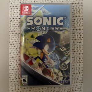 Sonic Frontiers Nintendo Switch Game